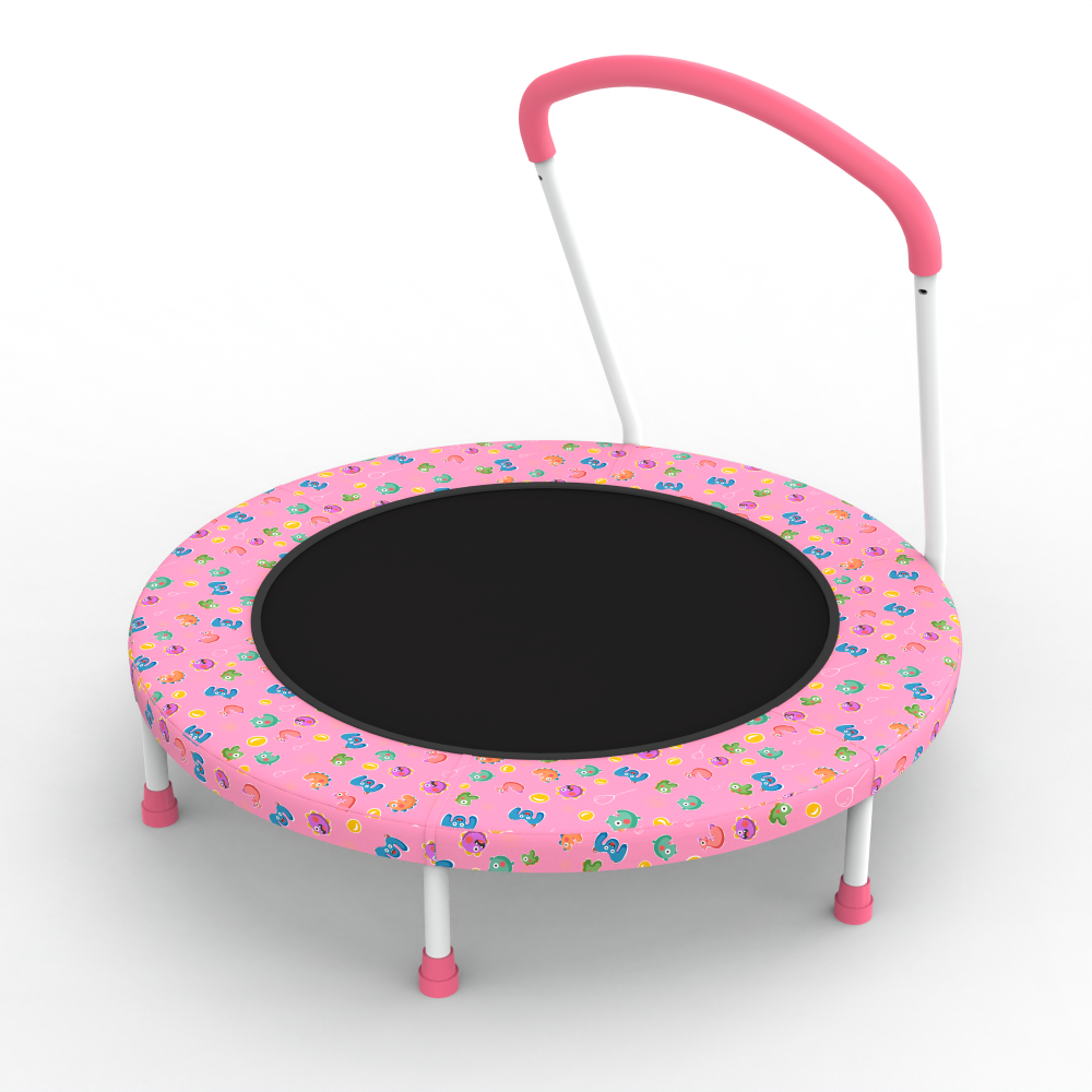 36-calowa mini trampolina dla  – Kids Indoor Outdoor Trampoline recenzja i cena