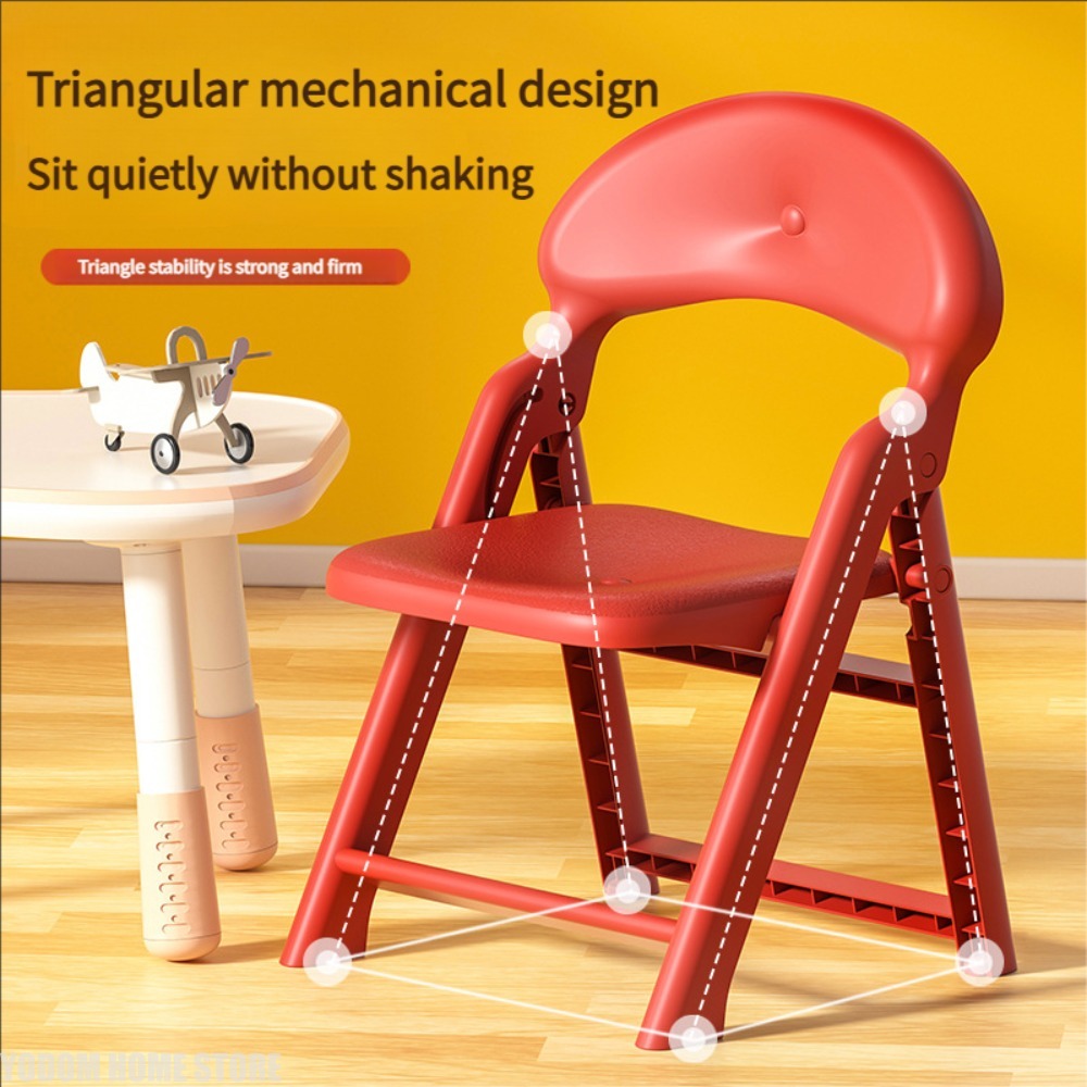 Kolorowe plastikowe krzesełko  – Kids Outdoor Foldable Chair recenzja i cena