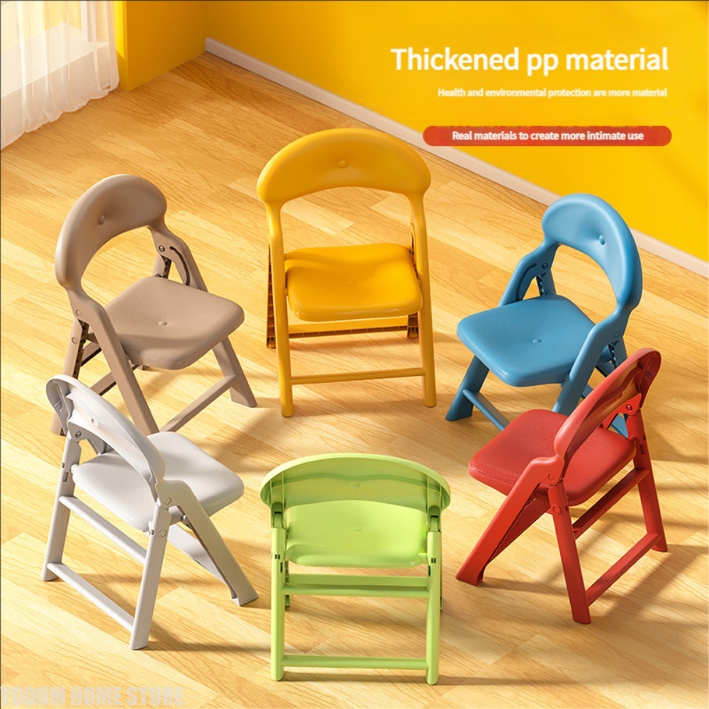 Kolorowe plastikowe krzesełko  – Kids Outdoor Foldable Chair recenzja i cena