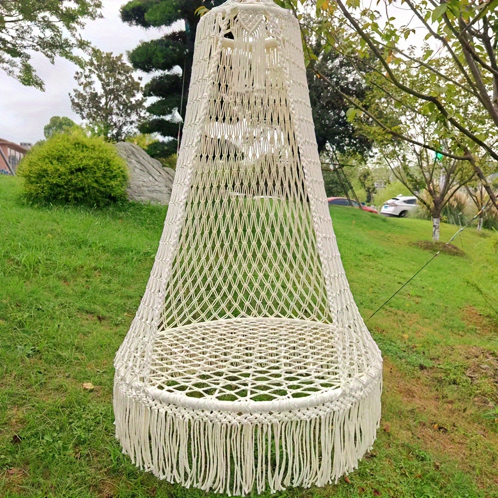 Ręcznie tkane krzesło wiszące  – Kids Outdoor Lounge recenzja i cena