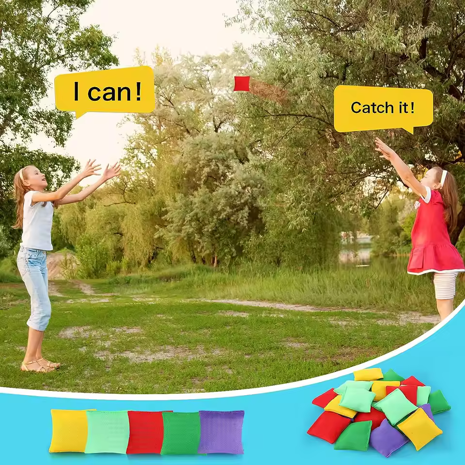 10 szt. Mini worków z fasolką, – Kids Outdoor Bean Bag recenzja i cena