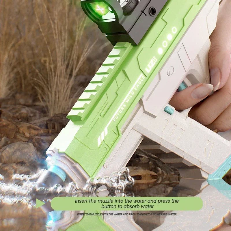 Elektryczny pistolet na wodę U – Kids Outdoor Nature Play recenzja i cena