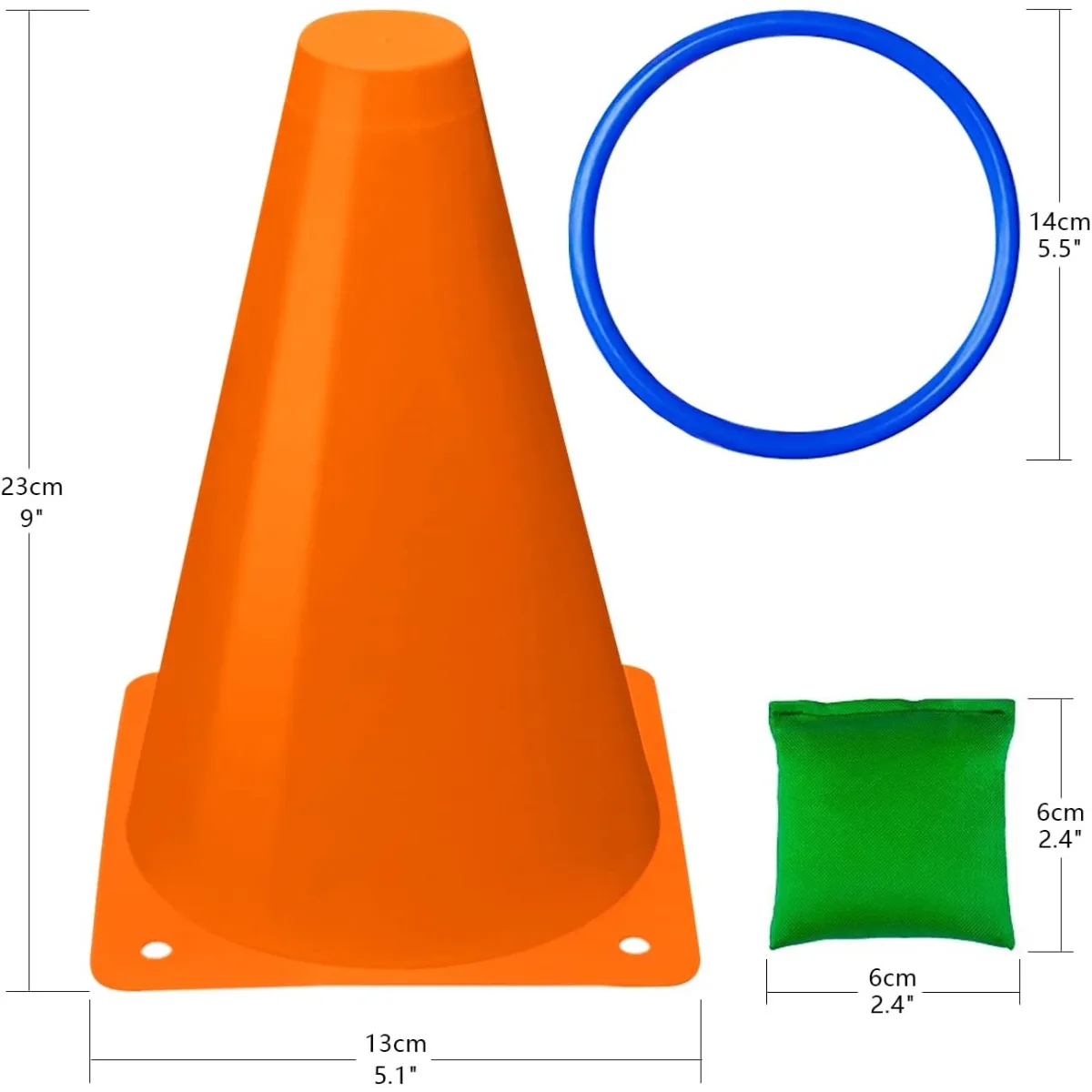 3 w 1 Miękkie plastikowe stożk – Kids Outdoor Bean Bag recenzja i cena