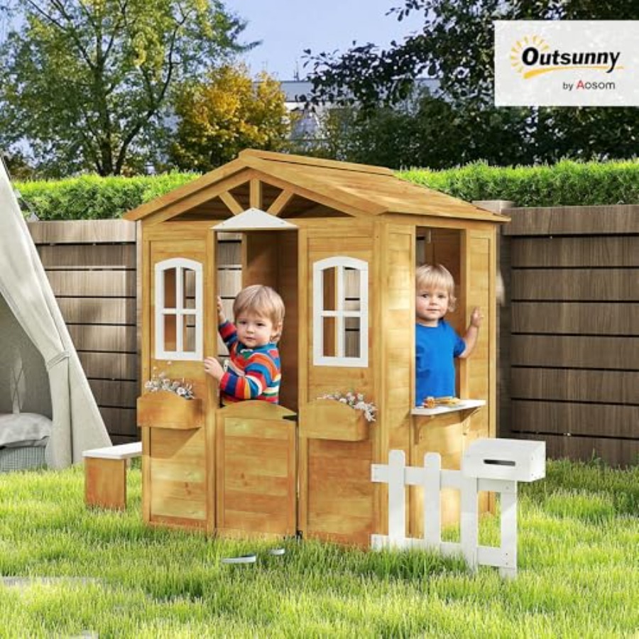 Domek do zabawy na zewnątrz dl – Kids Outdoor Nature Play recenzja i cena