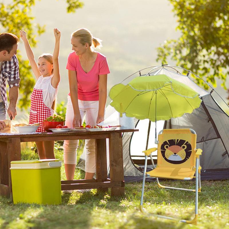 Krzesło plażowe dla dzieci z p – Kids Outdoor Umbrella Chair recenzja i cena